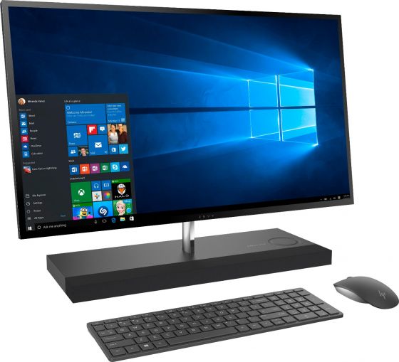 HP ENVY 27-B114 All-In-One Computer Intel Core i7-7700T 2.9GHz Processor 16GB RAM 2TB+256GB SSD NVIDIA GeForce Graphics Windows 10 Home