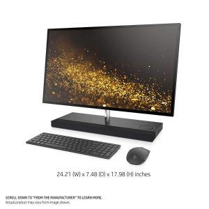 HP ENVY 27-b011 27-Inch All-In-One Desktop Computer Intel Core i7-7700T 2.8GHz Processor 16GB RAM 1TB HHD+128G SSD NVIDIA GeForce Graphics Windows Home