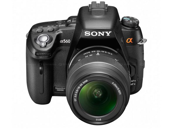 Sony Alpha DSLR-A560 Digital Camera W/18-55mm Lens