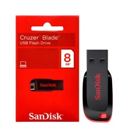 SanDisk Cruzer Blade 8GB USB 2.0 Flash Drive