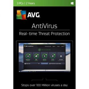 AVG Antivirus 3-Users [2 Years License]