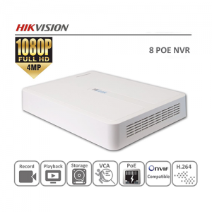 HikVision NVR-108-B/8P 8 Channel
