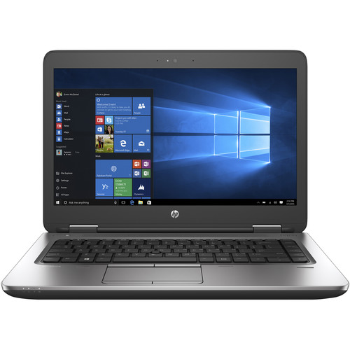 HP Probook 640 G2 14-Inch Laptop Computer Intel Core I7-6600U 2.6GHz 8GB RAM 256 SSD Intel HD Graphics Windows 10 Pro (X9U97UT)