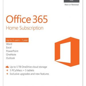 Microsoft Office 365 Home 5-Users