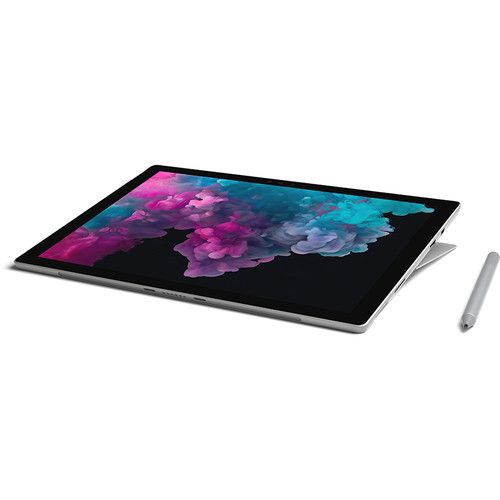 Microsoft Surface Pro6 12.3-Inch Tablet Intel Core I5-8350U 1.7GHz Processor 8GB RAM 256GB SSD Intel UHD Graphics Windows 10 Pro LQ6-00001