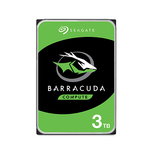 Seagate BarraCuda 3TB 3.5-Inch SATA 6Gb/S 7200RPM 256MB Cache Internal Hard Drive for Desktop
