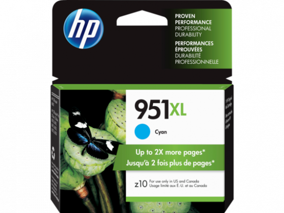 HP Original 951XL High Yield Cyan Ink Cartridge