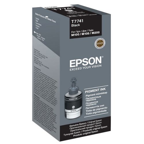 Genuine Epson T7741 Black Pigment 140ml Ink
