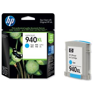 HP Original High Yield Cyan Ink Cartridge C4907A