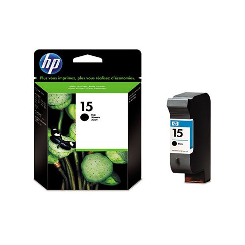HP 15 Black Ink Cartridge C6615DE