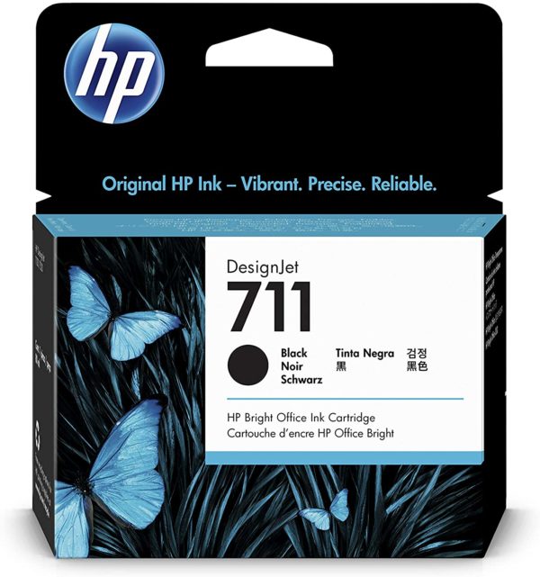 HP 711 Black DesignJet Ink Cartridge