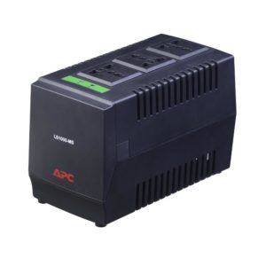 APC Line-R 1000VA Automatic Voltage Regulator, 3 Universal Outlets, 230V LS1000-MS