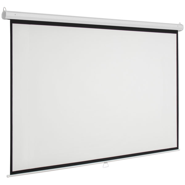 100" X 100" Wall Mounted Projector Screen
