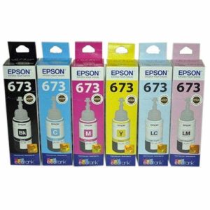 Epson T673 6 Ink Set (L805 L810 L850 L1800)