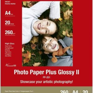 Canon Glossy A4 Photo Paper by (20 Sheet) 1Pack
