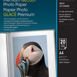 Epson A4 Premium Glossy Photo Paper 20 Pack